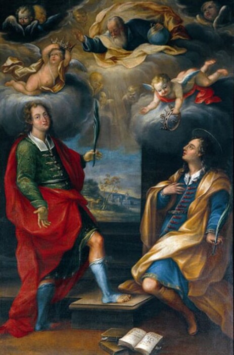  Pala dei santi Cosma e Damiano, 1775, autore ignoto