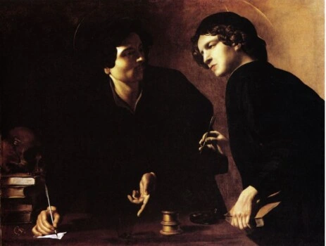 I santi martiri Cosma e Damiano di Giovanni Battista Caracciolo detto il Battistello